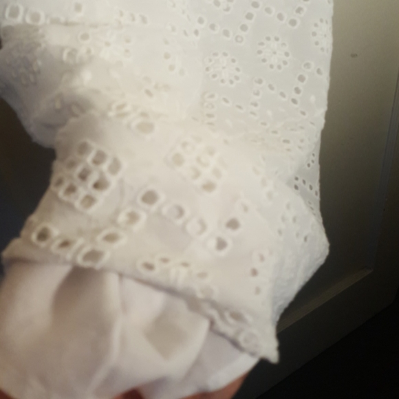 NWT & other stories Eyelet dress white size 12 - Picture 5 of 6